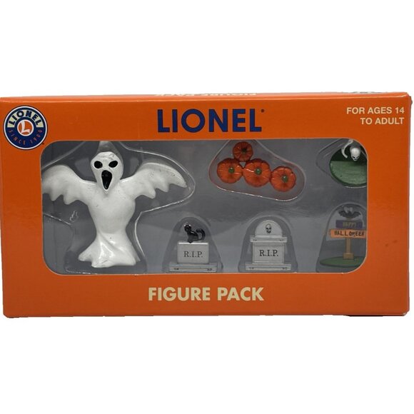 Lionel Other - Lionel 1930080 Halloween Lawn Figure Pack O27 New Hand Painted 6 Piece